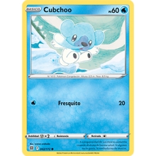 POKEMON ASTROS BRILLANTES CARTA CUBCHOO COMUN