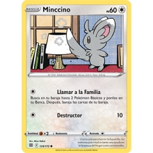POKEMON ASTROS BRILLANTES CARTA MINCCINO COMUN