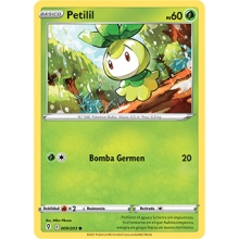 POKEMON CIELOS EVOLUTIVOS CARTA PETILIT COMUN
