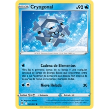 POKEMON CIELOS EVOLUTIVOS CARTA CRYOGONAL COMUN