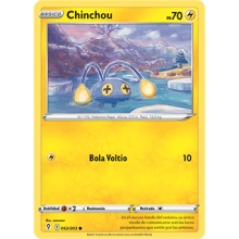 POKEMON CIELOS EVOLUTIVOS CARTA CHINCHOU COMUN