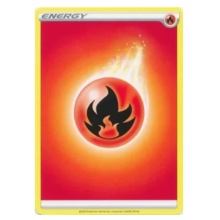 POKEMON CIELOS EVOLUTIVOS CARTA ENERGIA FUEGO ENERGIA
