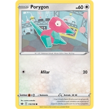 POKEMON REINADO ESCALOFRIANTE CARTA PORYGON COMUN
