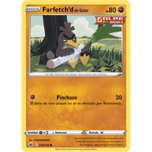 POKEMON REINADO ESCALOFRIANTE CARTA FARFETCHD DE GALAR COMUN