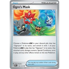 POKEMON PRISMATIC EVOLUTIONS CARTA OGRES MASK POKE BALL