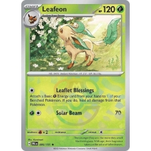 POKEMON PRISMATIC EVOLUTIONS CARTA LEAFEON HOLO
