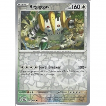 POKEMON PRISMATIC EVOLUTIONS CARTA REGIGIGAS REVERSE