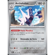 POKEMON PRISMATIC EVOLUTIONS CARTA ARCHALUDON REVERSE