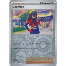 POKEMON PRISMATIC EVOLUTIONS CARTA CARMINE REVERSE