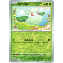 POKEMON PRISMATIC EVOLUTIONS CARTA COTTONEE REVERSE