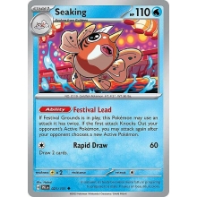 POKEMON PRISMATIC EVOLUTIONS CARTA SEAKING POCO COMUN