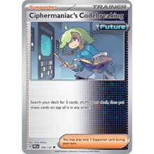 POKEMON PRISMATIC EVOLUTIONS CARTA CIPHERMANIACS CODEBREAKING POCO COMUN