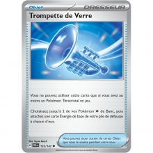 POKEMON PRISMATIC EVOLUTIONS CARTA GLASS TRUMPET POCO COMUN
