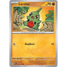POKEMON PRISMATIC EVOLUTIONS CARTA LARVITAR COMUN