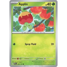 POKEMON PRISMATIC EVOLUTIONS CARTA APPLIN COMUN