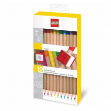 LEGO 1009 COLORED PENCILS WITH TOPPER 12 PACK