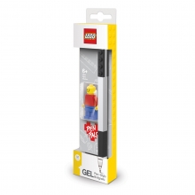 LEGO 1011 PEN PAL GEL PEN WITH MINIFIG BLACK