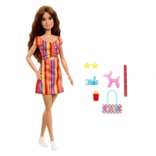 MATTEL JFL59 BARBIE MUECA CON ACCESORIOS DE CARNAVAL PARA NIAS