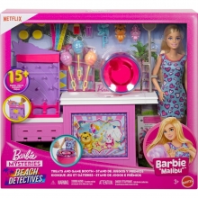 MATTEL JFV67 BARBIE LOS MISTERIOS BARBIE SET ESTACION ALGODON DE AZUCAR