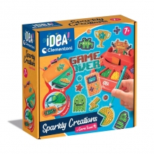 CLEMENTONI 18774 SPARKLY CREATIONS - GAME ICONS