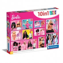 CLEMENTONI 20282 PUZZLE 1 X 60 + 2 X 48 + 4 X 30 + 3 X 18 PIEZAS BARBIE