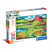 CLEMENTONI 20286 PUZZLE 30 PIEZAS THE ANIMAL FARM