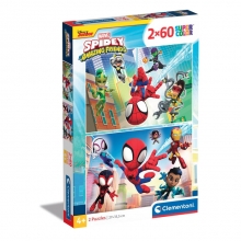 CLEMENTONI 21625 PUZZLE 60 PIEZAS SPIDEY AND HIS AMAZING FRIENDS