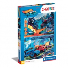 CLEMENTONI 24816 PUZZLE 60 PIEZAS HOT WHEELSTM