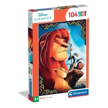 CLEMENTONI 25052 PUZZLE 104 PIEZAS DISNEY LION KING