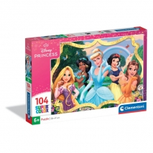 CLEMENTONI 25058 PUZZLE 104 PIEZAS DISNEY PRINCESS