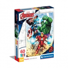 CLEMENTONI 26193 PUZZLE 60 PIEZAS MARVEL AVENGERS