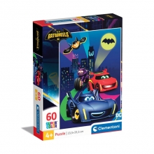 CLEMENTONI 26593 PUZZLE 60 PIEZAS BATWHEELS
