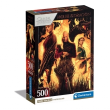 CLEMENTONI 35548 PUZZLE 500 PIEZAS HOUSE OF THE DRAGON