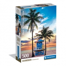 CLEMENTONI 35574 PUZZLE 500 PIEZAS MIAMI BEACH FLORIDA