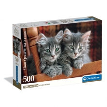 CLEMENTONI 35580 PUZZLE 500 PIEZAS KITTENS