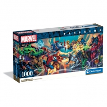 CLEMENTONI 37056 PUZZLE 1000 PIEZAS MARVEL HEROES VS VILLA