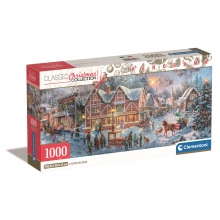 CLEMENTONI 39927 PUZZLE 1000 PIEZAS PANO GETTING READY FOR CHRISTMAS