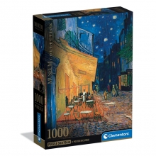 CLEMENTONI 39969 PUZZLE 1000 PIEZAS CAFE TERRACE VAN GOGH