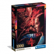 CLEMENTONI 39981 PUZZLE 1000 PIEZAS STRANGER THINGS S04
