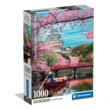 CLEMENTONI 39982 PUZZLE 1000 PIEZAS HIMEJI CASTLE IN SPRING