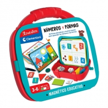 CLEMENTONI 55493 MALETIN MAGNETICO NUMEROS Y FORMAS