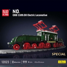 MOULDKING 12023 BUILDING BLOCK TRAIN RC 919 PCS