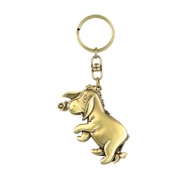 MONOGRAM 24281 EEYORE BRASS KEY RING