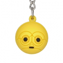 MONOGRAM 28196 STAR WARS ICON BALL KEY RING C - 3PO