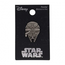 MONOGRAM 28927 STAR WARS MILLENIUM FALCON PEWTER LAPEL PIN