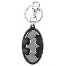 MONOGRAM 45019 BATMAN LOGO PEWTER KEY RING