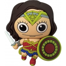 MONOGRAM 45923 JUSTICE LEAGUE WONDER WOMAN 3D FOAM MAGNET