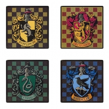 MONOGRAM 48034 HARRY POTTER 4 PACK SQUARE COASTER SET