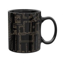 MONOGRAM 48407 HARRY POTTER HOGWARTS MAP CERAMIC MUG 12 FL OZ