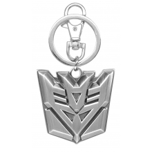 MONOGRAM 72008 TRANSFORMERS DECEPTIONS LOGO PEWTER KEY RING